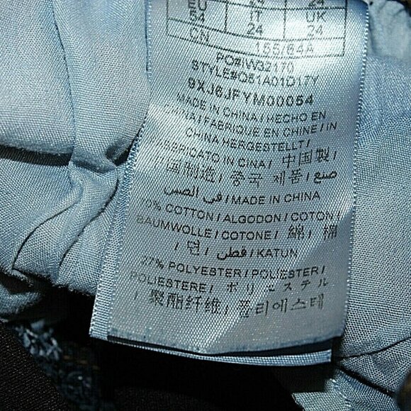 Guess Sz 24 x 32 Blue Denim Visha Fit Skinny Bootcut Cotton Blend Jeans - Picture 5 of 7